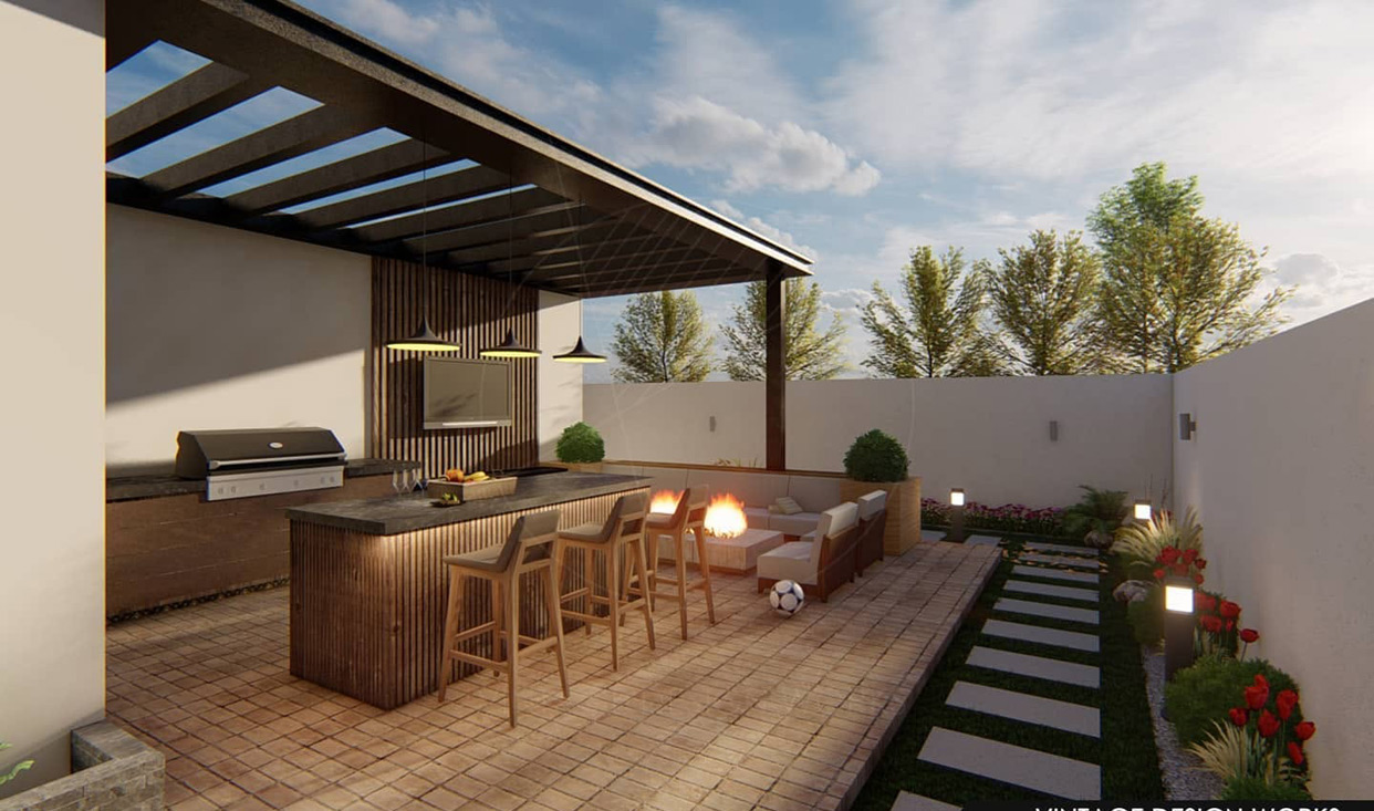 Rooftop Sit-out / Barbeque Area